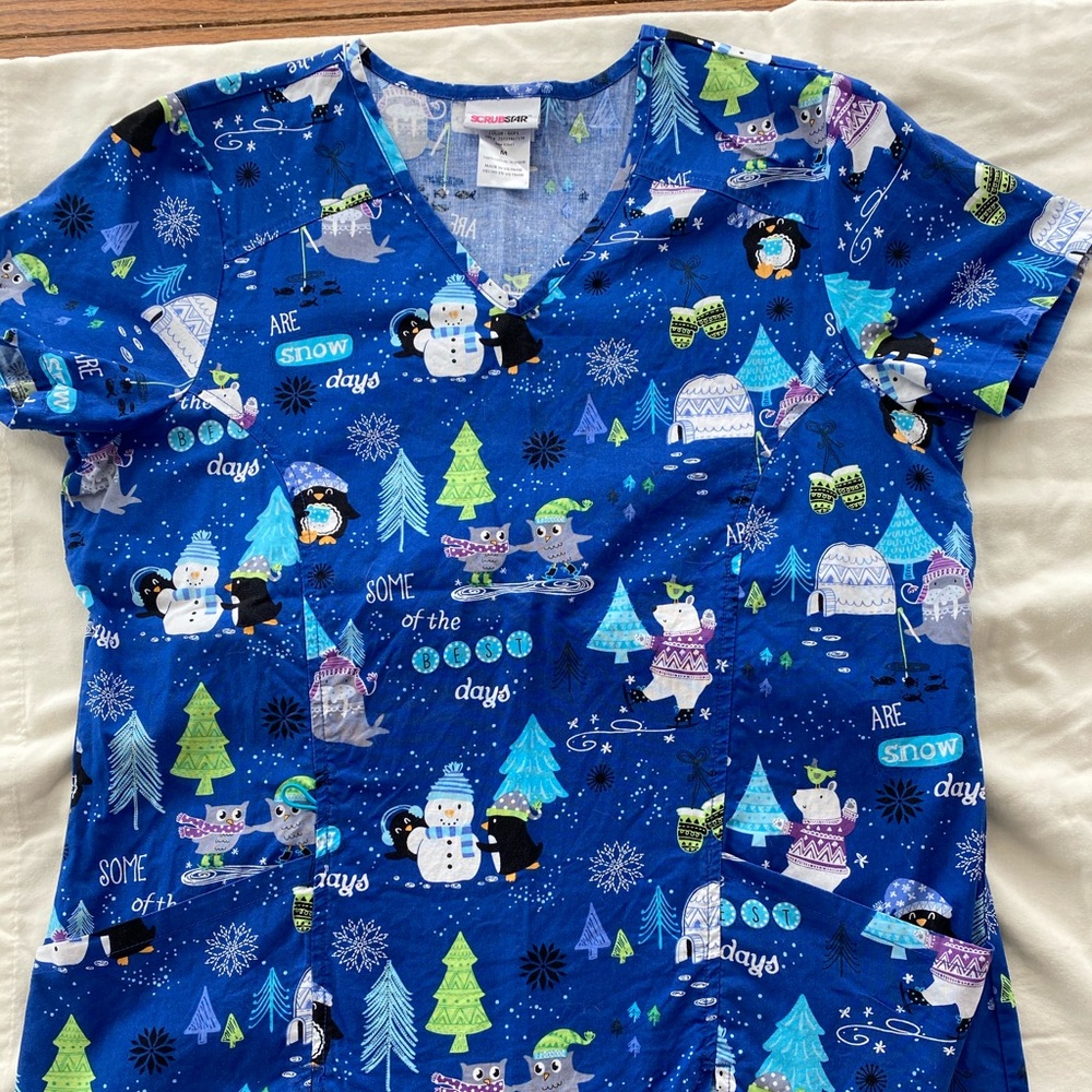 Scrub top